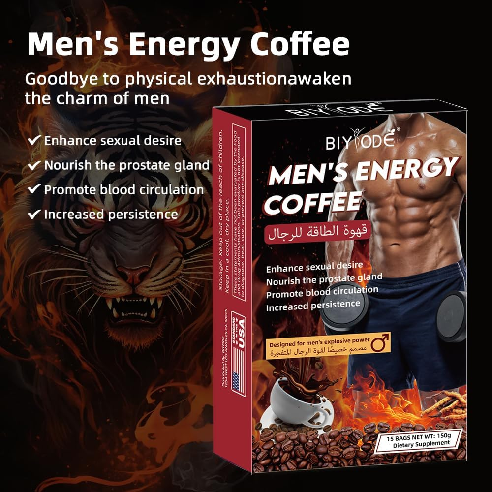BIYODE Men's Energy Coffee