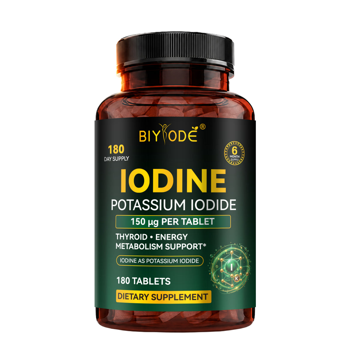 BIYODE Iodine (Potassium Iodide) Tablets