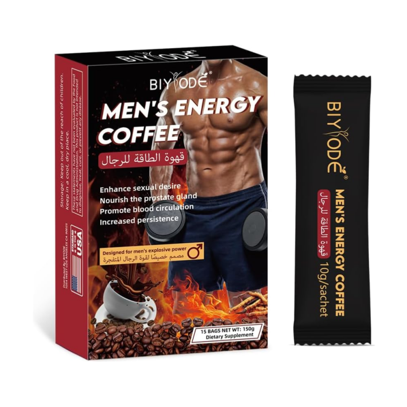 BIYODE Men's Energy Coffee