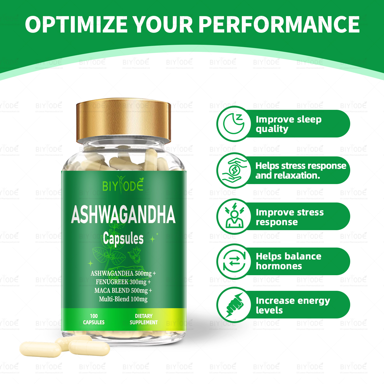 BIYODE Ashwagandha Capsules
