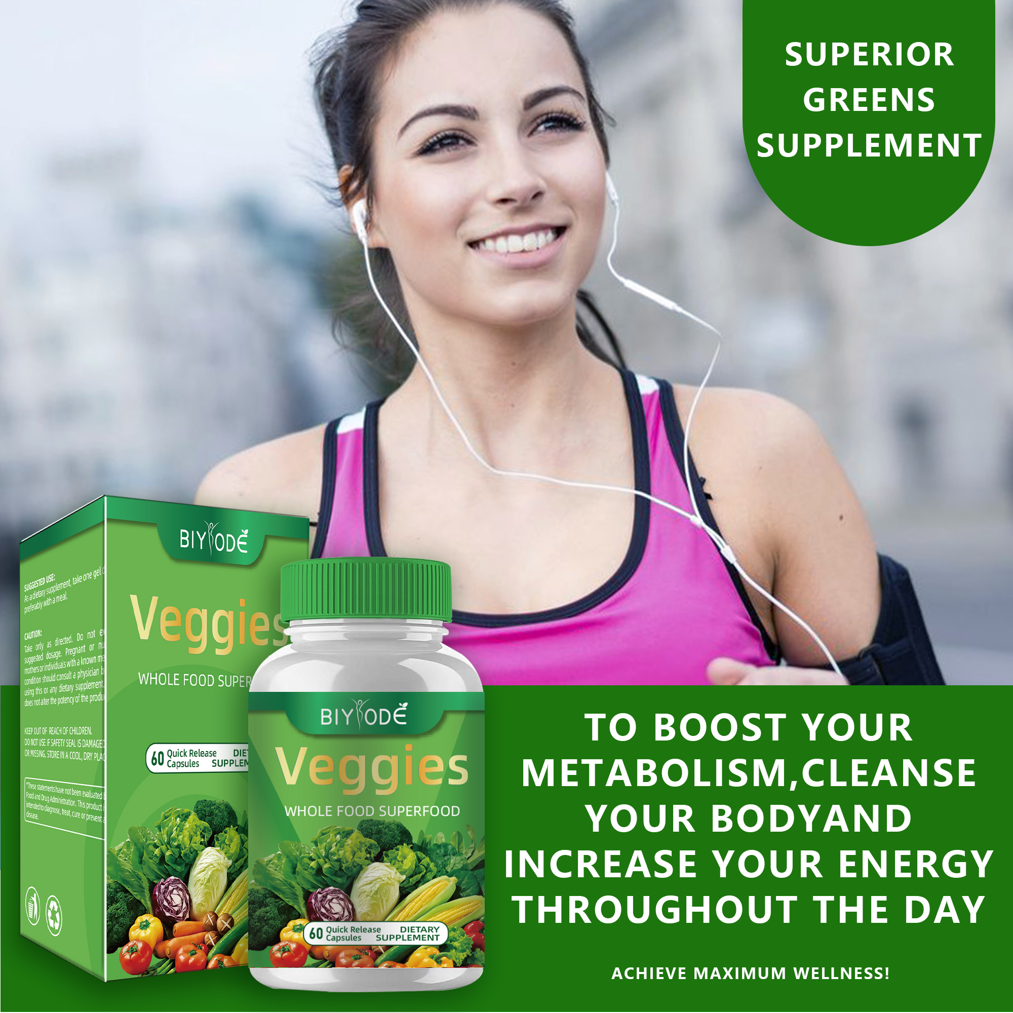 BIYODE Veggies Whole Food Superfood