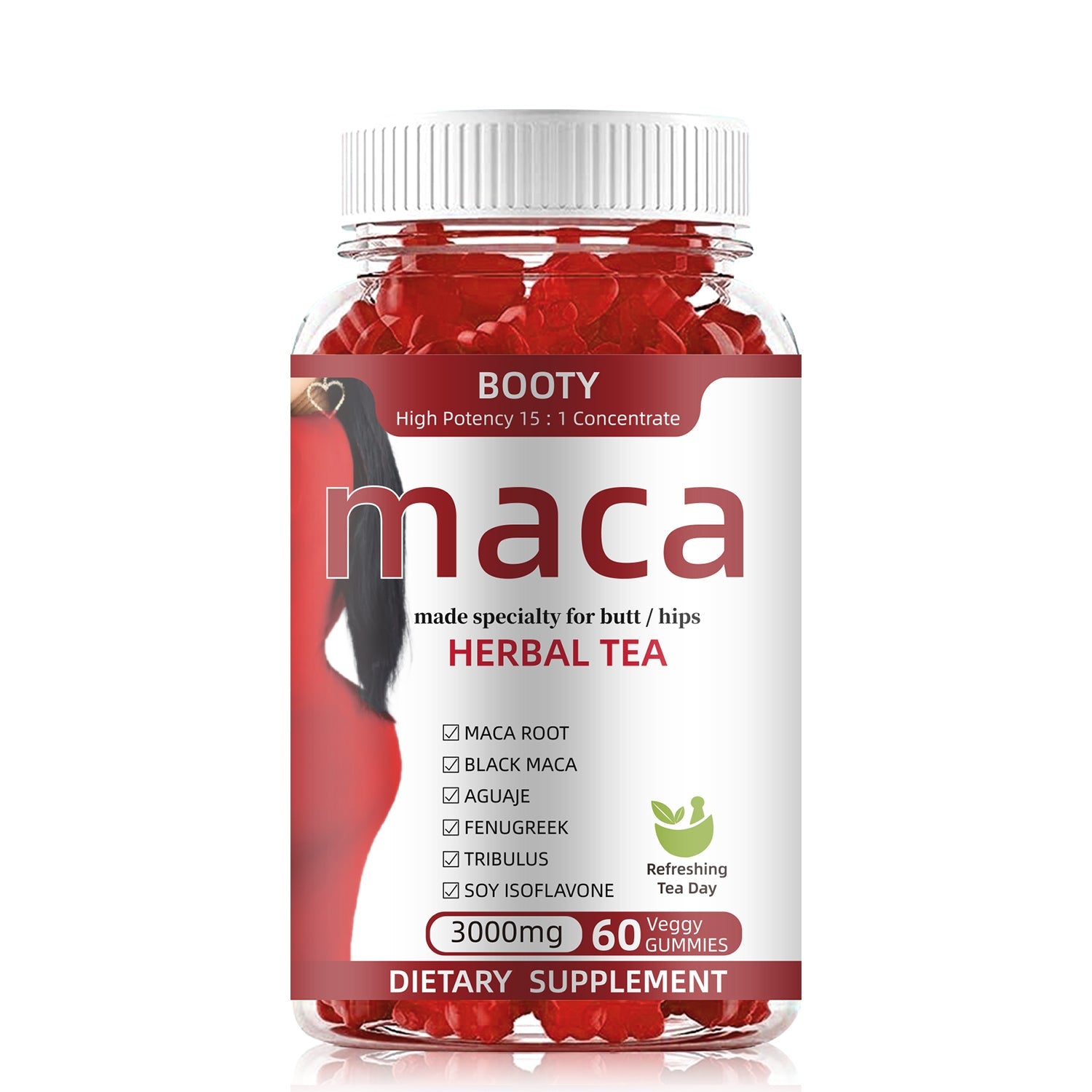 BIYODE Maca Herbal Tea Gummies